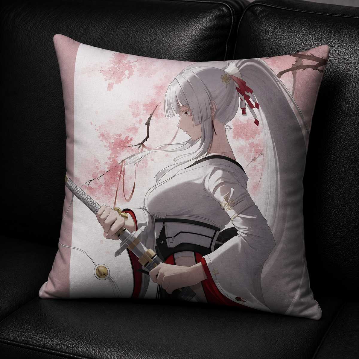 Wuthering Waves Hiyuki Pillow Cover – Anime Decorative Cushion Case