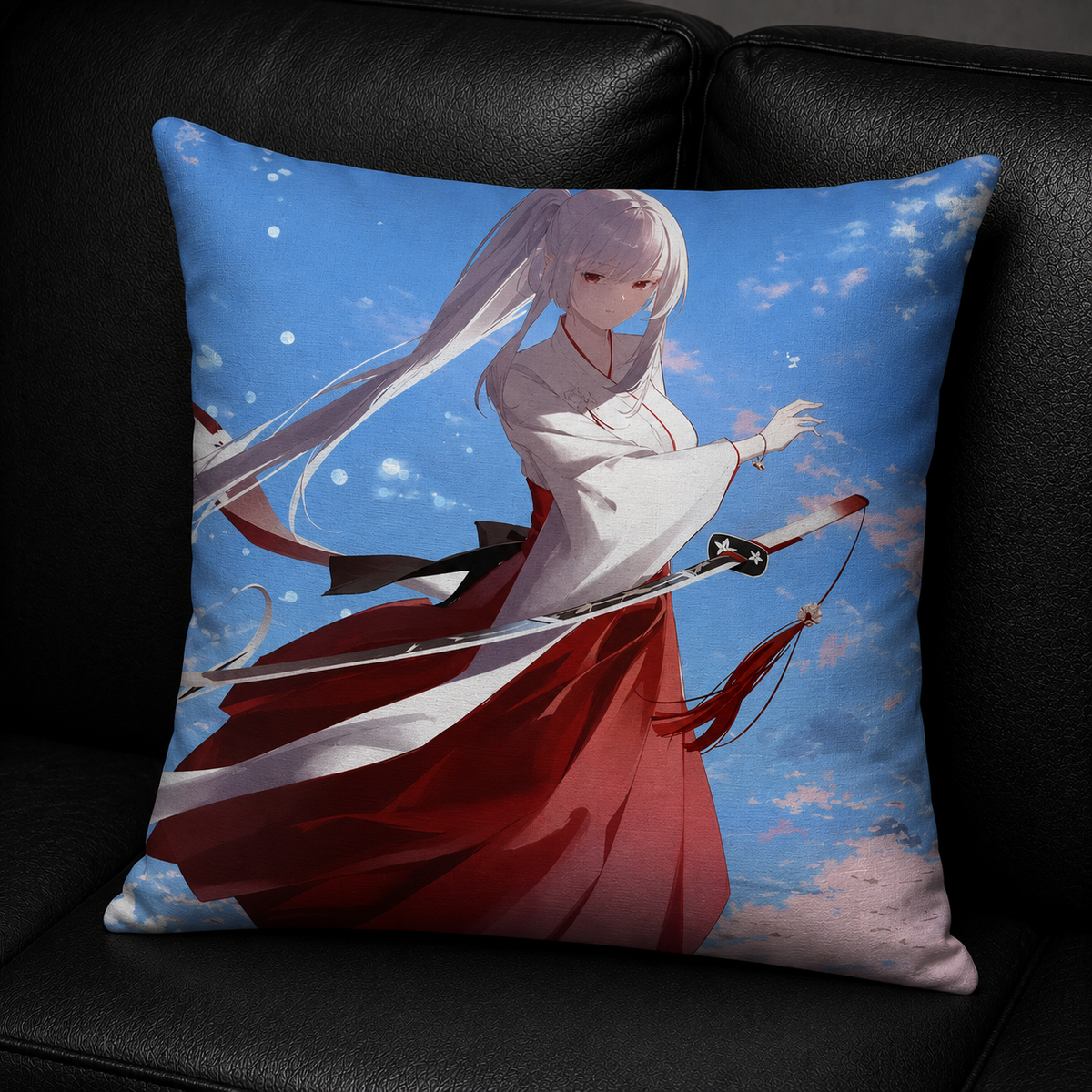 Wuthering Waves Hiyuki Pillow Cover – Anime Decorative Cushion Case