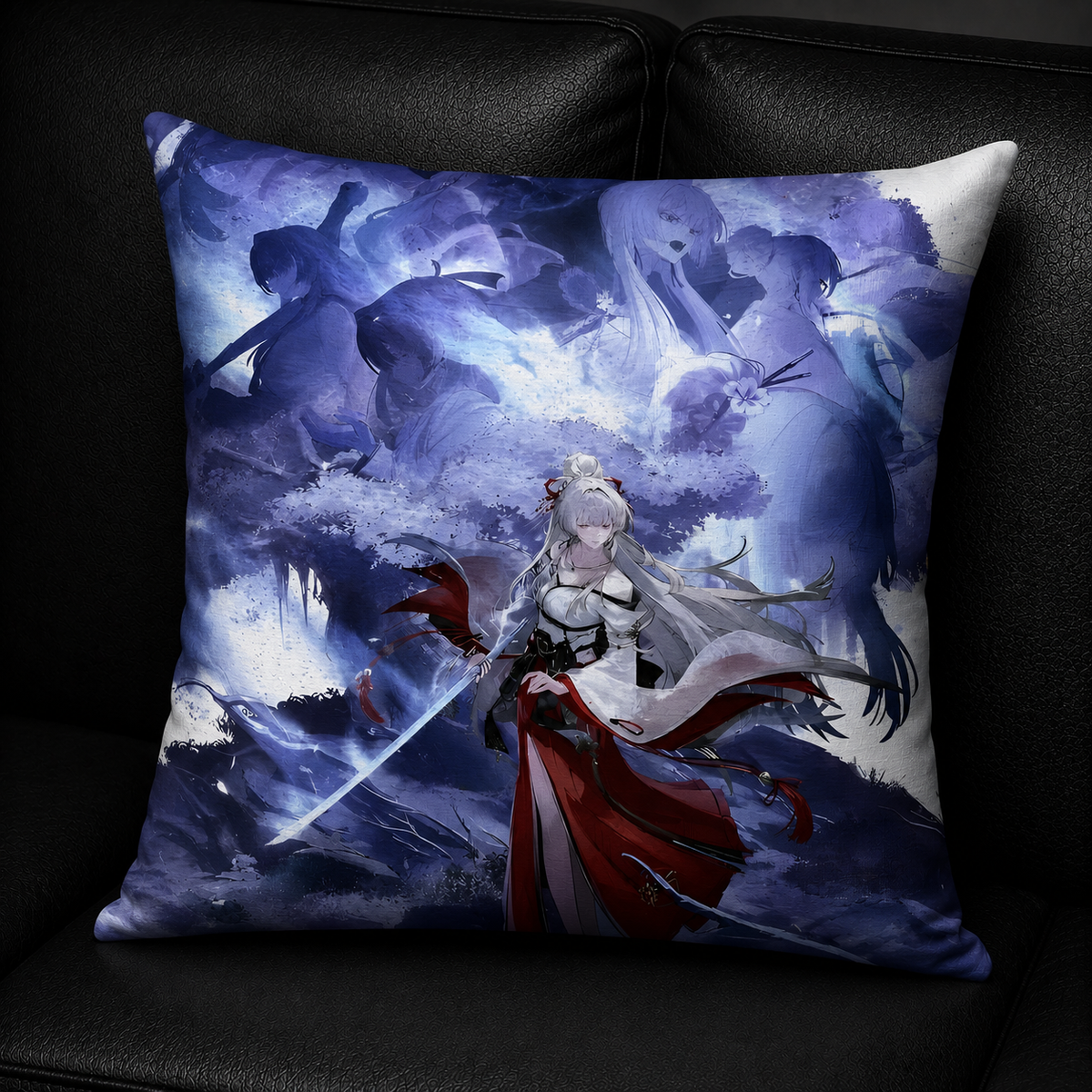Wuthering Waves Hiyuki Pillow Cover – Anime Decorative Cushion Case