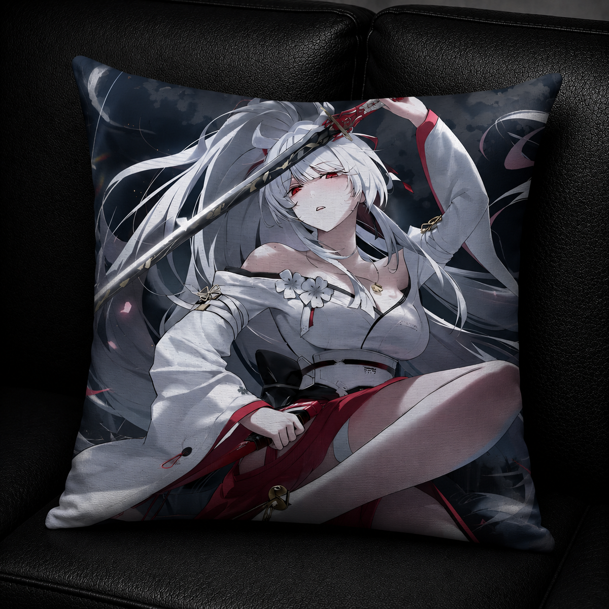 Wuthering Waves Hiyuki Pillow Cover – Anime Decorative Cushion Case