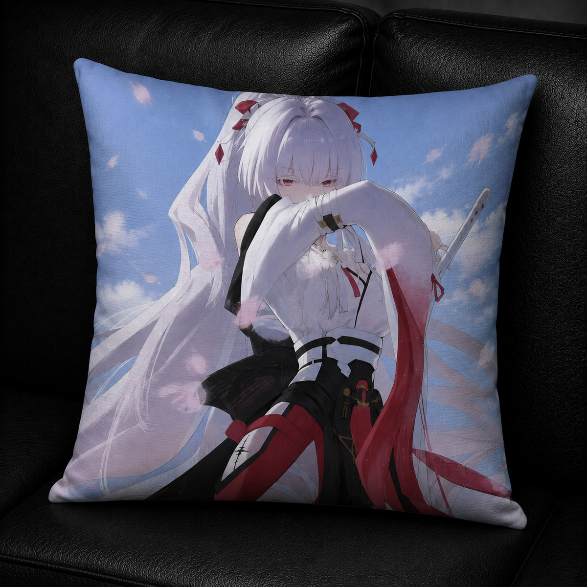 Wuthering Waves Hiyuki Pillow Cover – Anime Decorative Cushion Case