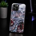 Funda de teléfono Wuthering Waves Hiyuki MagSafe – Carcasa magnética de cristal Anime