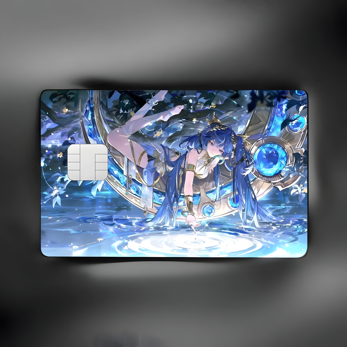 Wuthering Waves Iuno anime credit card skin sticker aesthetic card cover design