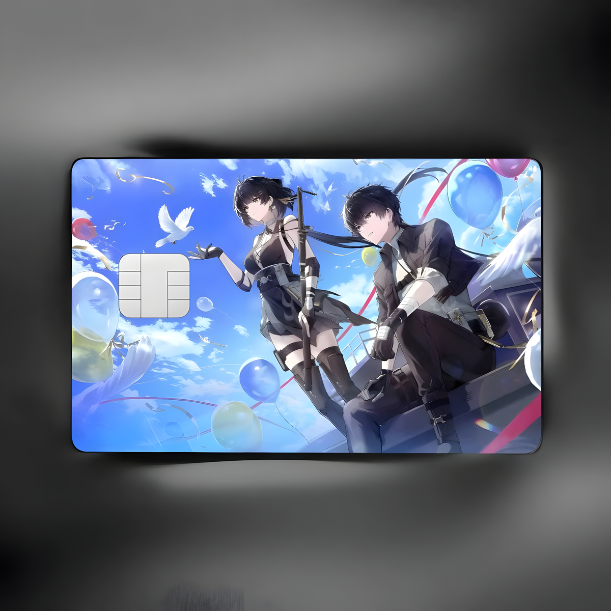 Wuthering Waves Anime Card Skin Sticker Set – Design Credit & Debit Card Cover