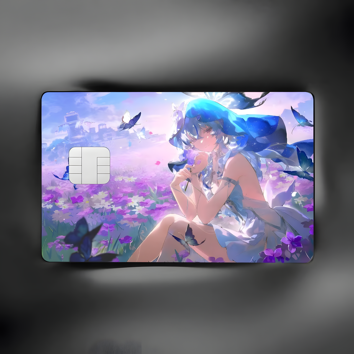 Wuthering Waves Shorekeeper anime credit card skin sticker aesthetic card cover design