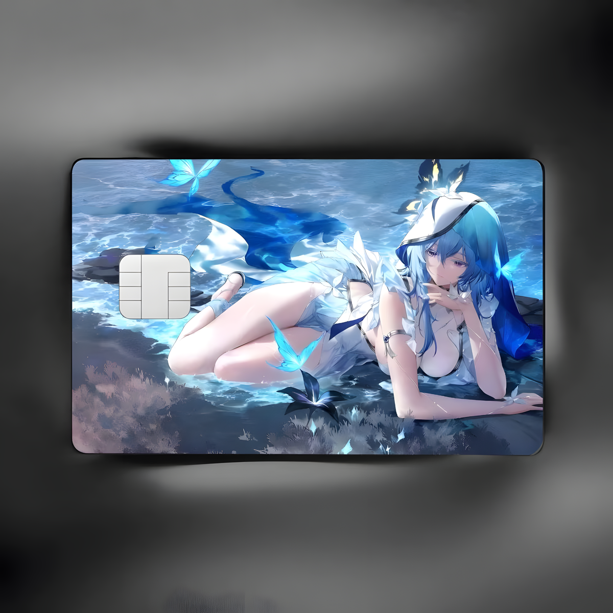 Wuthering Waves Shorekeeper anime credit card skin sticker aesthetic card cover design