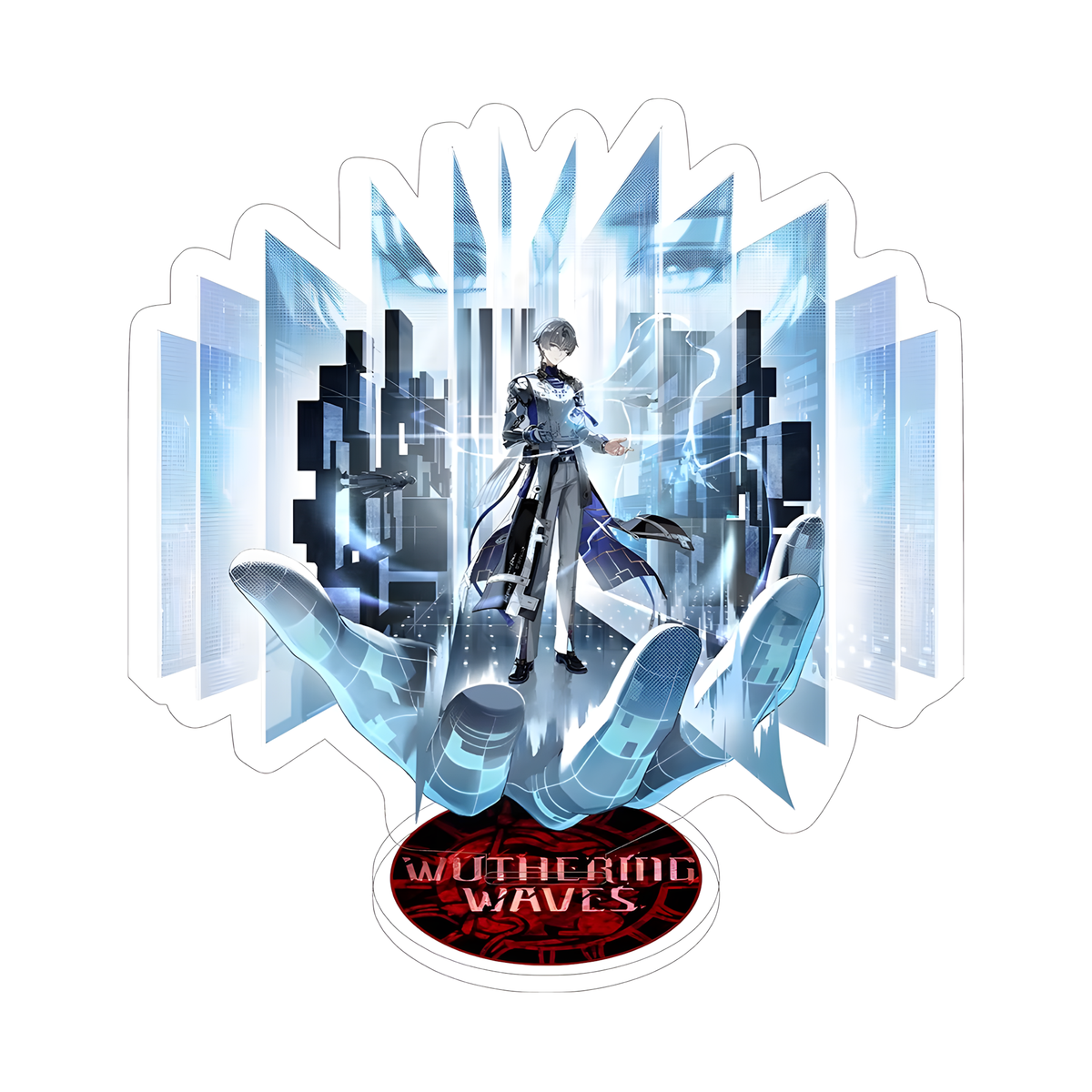 Wuthering Waves Acrylic Stand – Anime Character Display Figure (Version 3.5+ All Resonators)