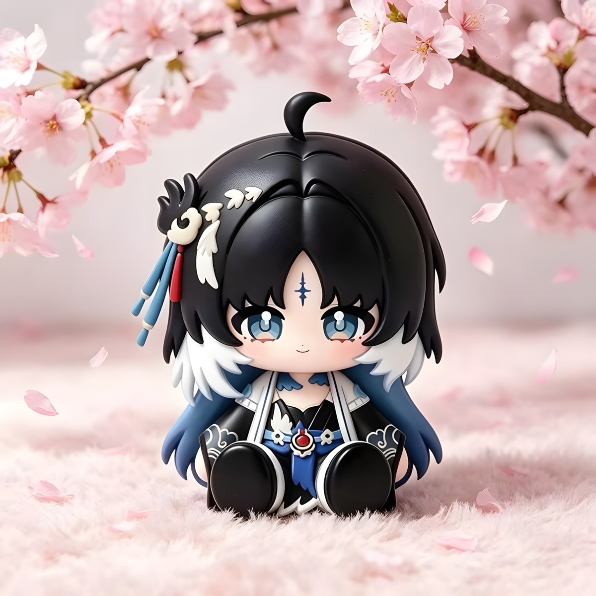 Yangyang Xuanling – Wuthering Waves Anime Figure | Kawaii Desk Decor 7cm