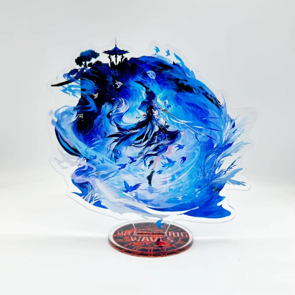 Wuthering Waves Acrylic Stand – Anime Character Display Figure (Version 3.5+ All Resonators)
